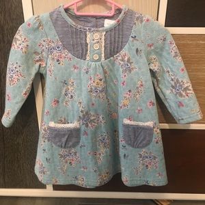 Cotton long sleeve w detailed patches from UK
